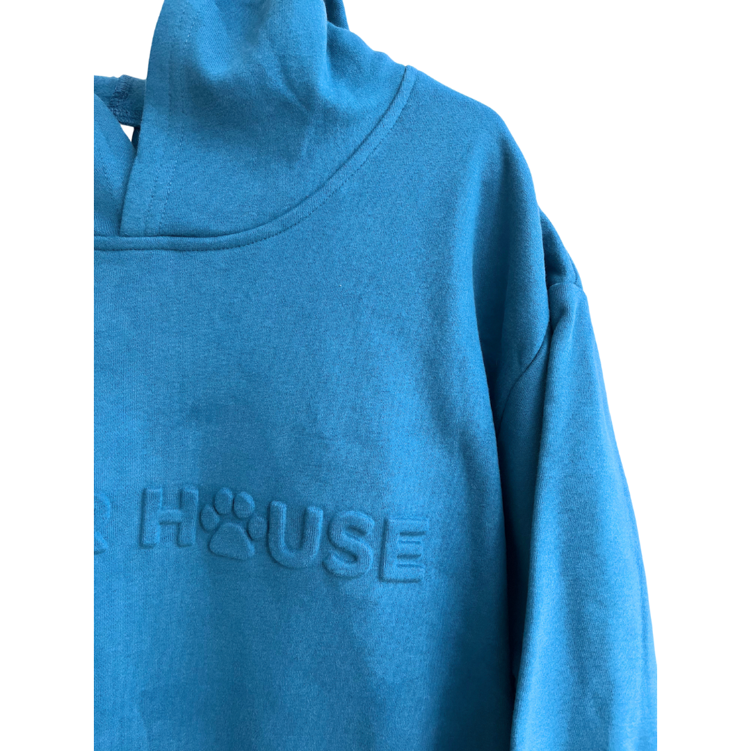 Embossed Fleece Lined Hoodie-up to 3XL