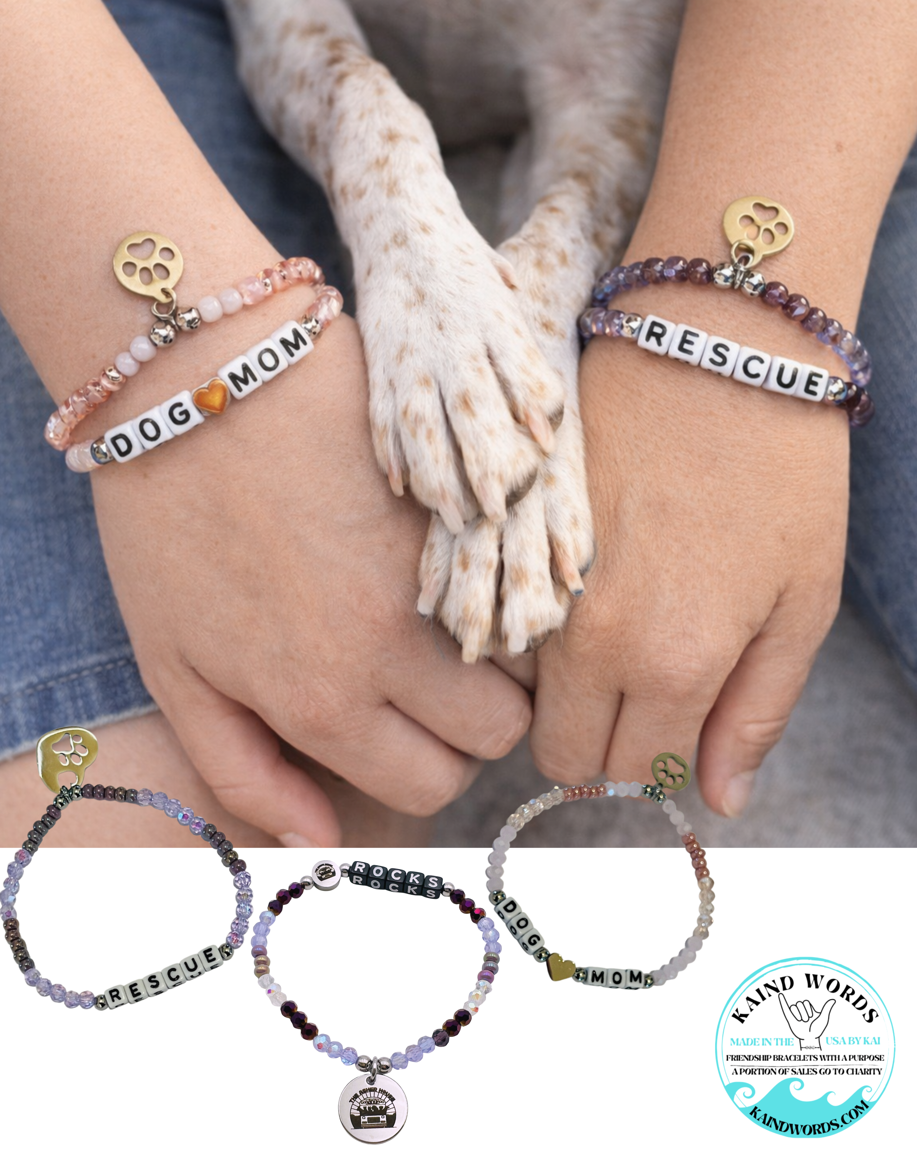 Friendship Bracelets by KAIND WORDS – The Asher House