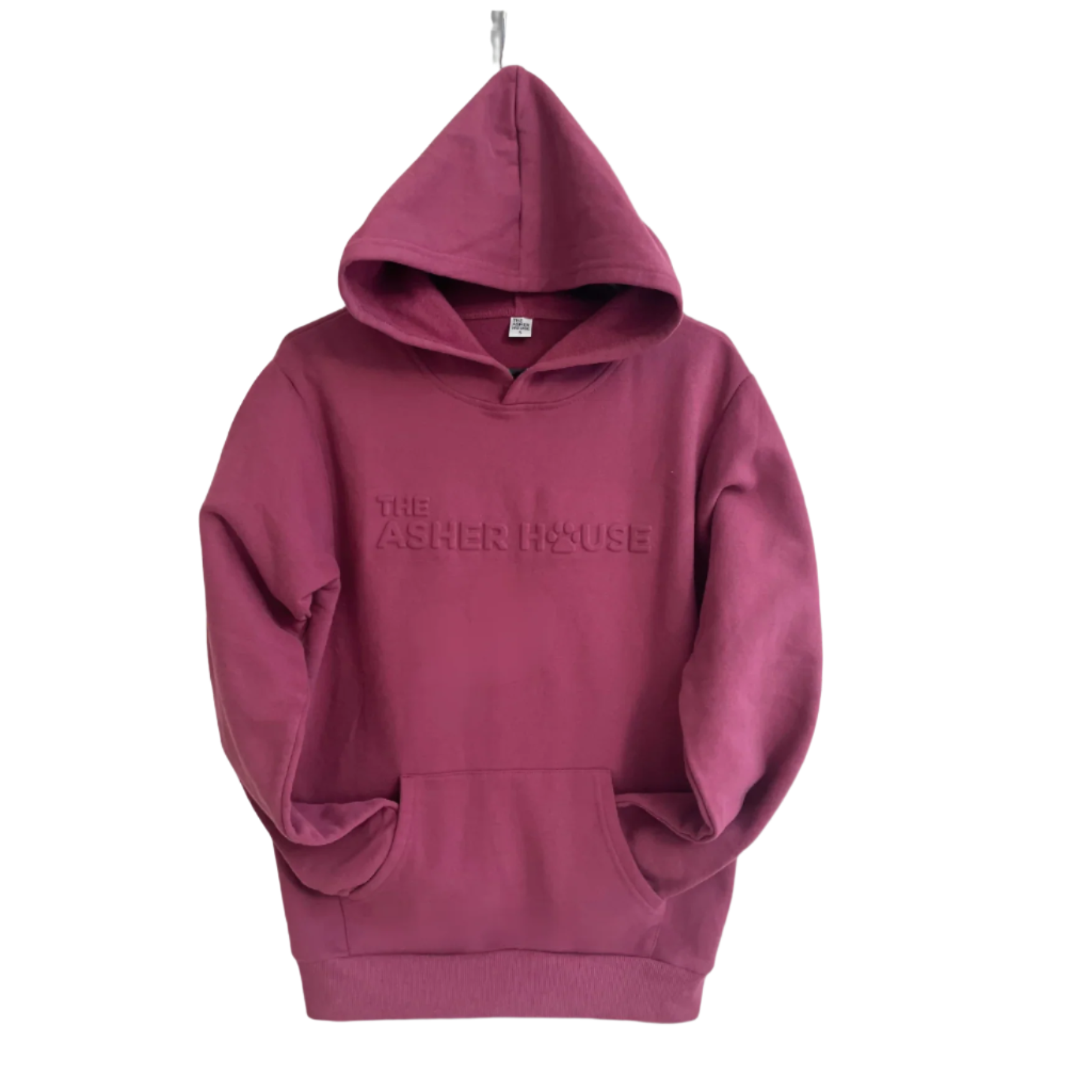 Embossed Fleece Lined Hoodie-up to 3XL