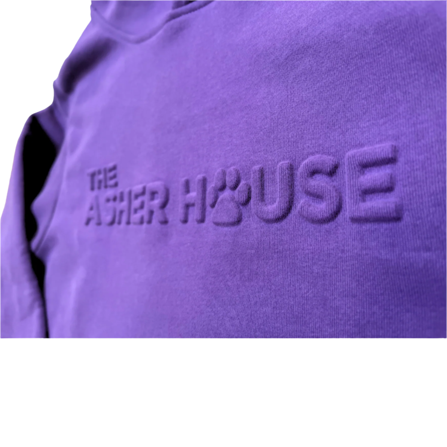 Embossed Fleece Lined Hoodie-up to 3XL