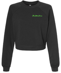 NEW! The Asher House Cursive Logo Crop Sweatshirt