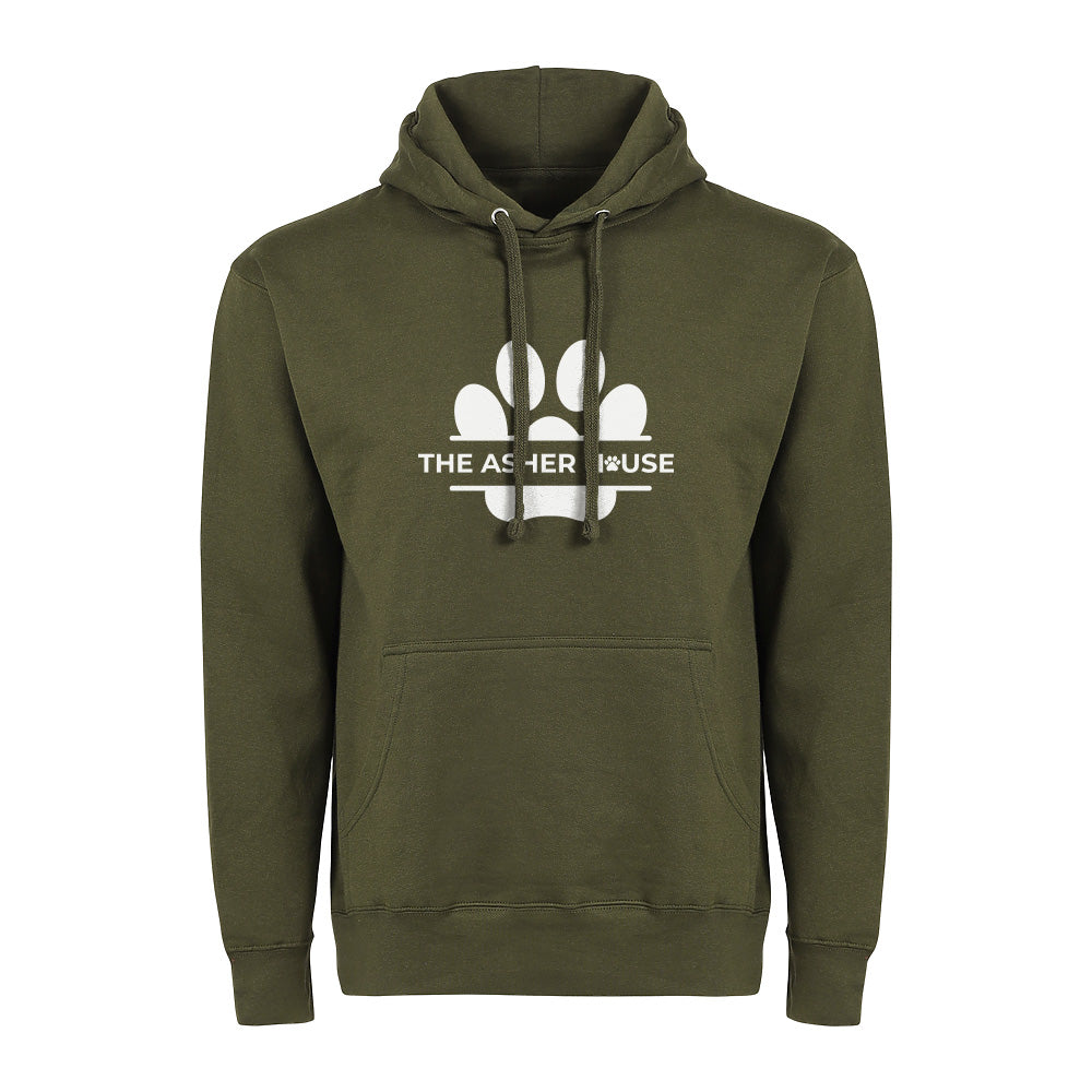 Pawesome Vintage Print Hoodie- Up to 5XL