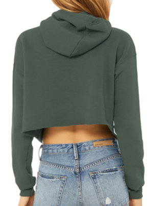 The Asher House Women's Crop Top Hoodie- 5 Colors