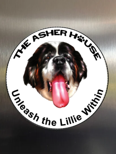 The Asher House Lillie Magnet
