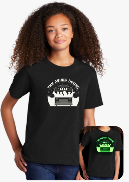 NEW! The Asher House KIDS Glow In The Dark T-Shirt