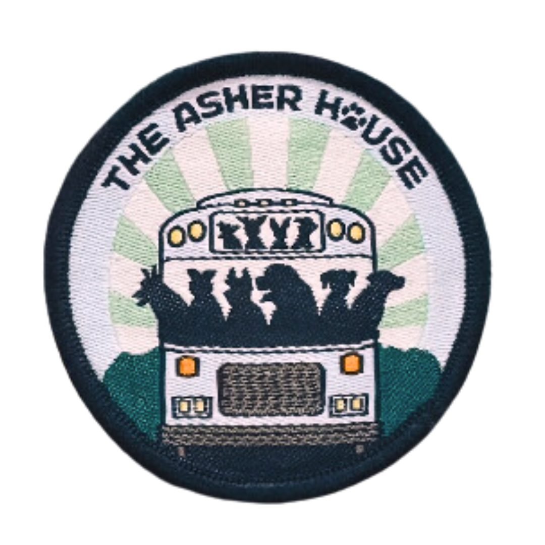 NEW! Bus Logo Patch The Asher House