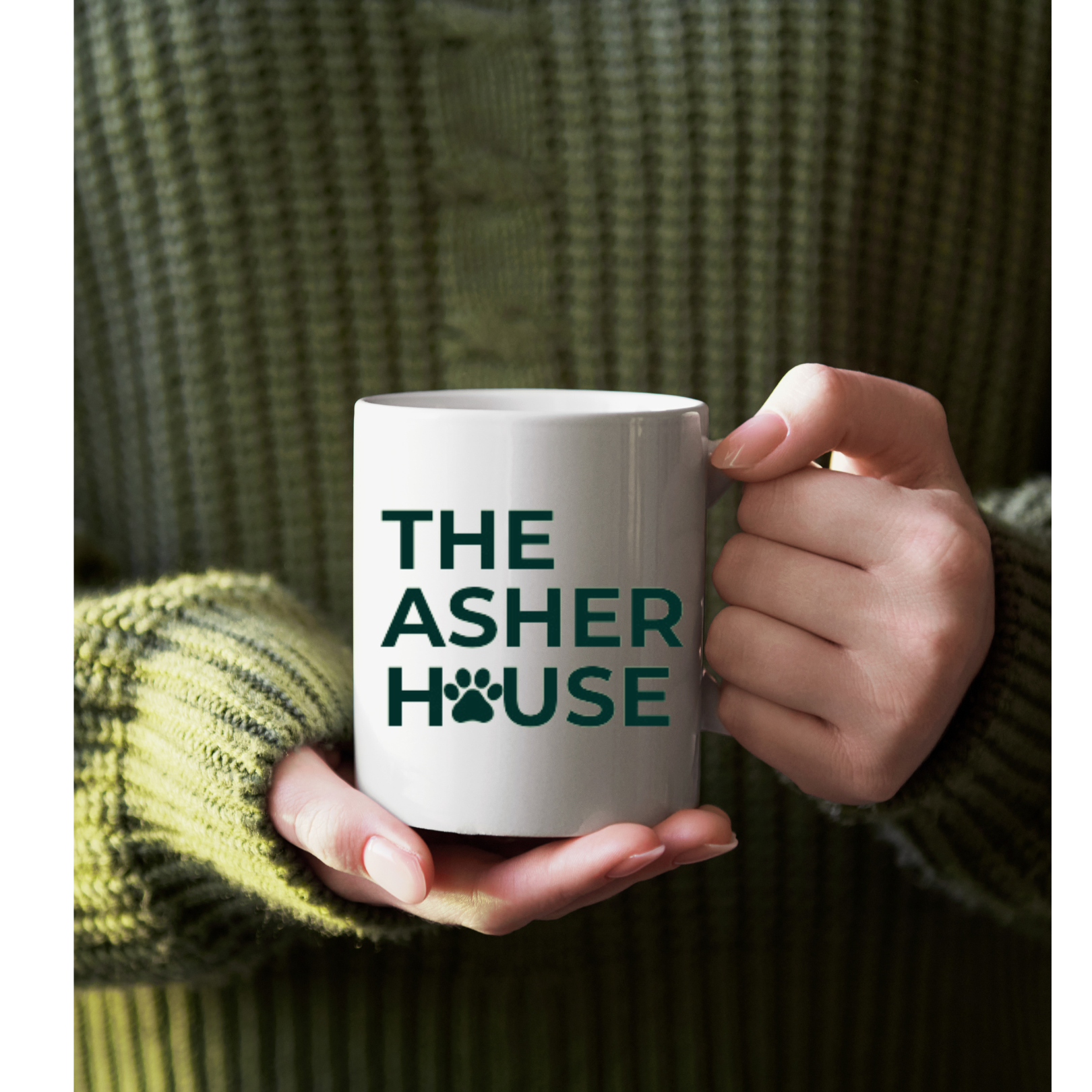Classic Logo 11oz Cafe Mug – The Asher House
