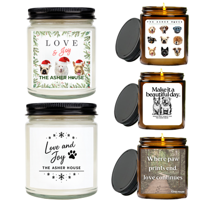 New! Scented Jar Candles