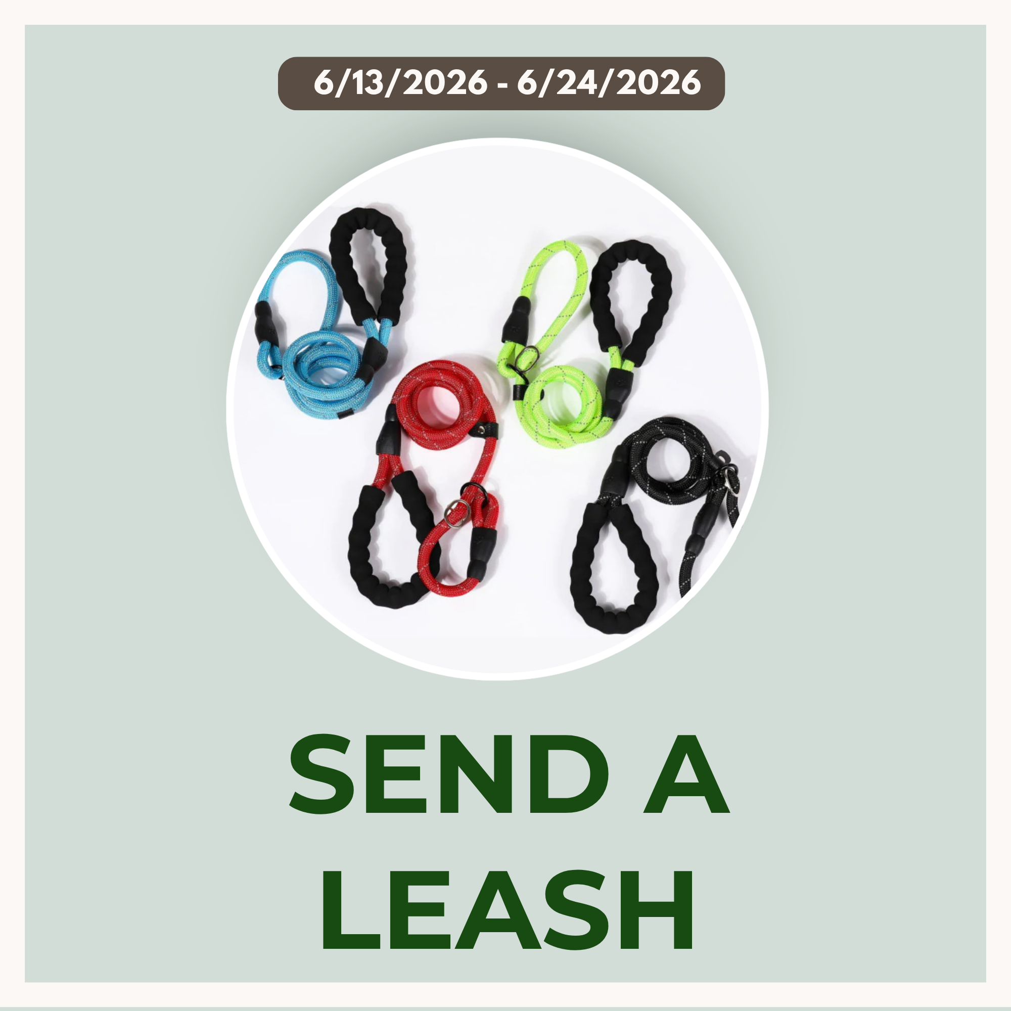 Send A Leash for Jasper County Humane Society