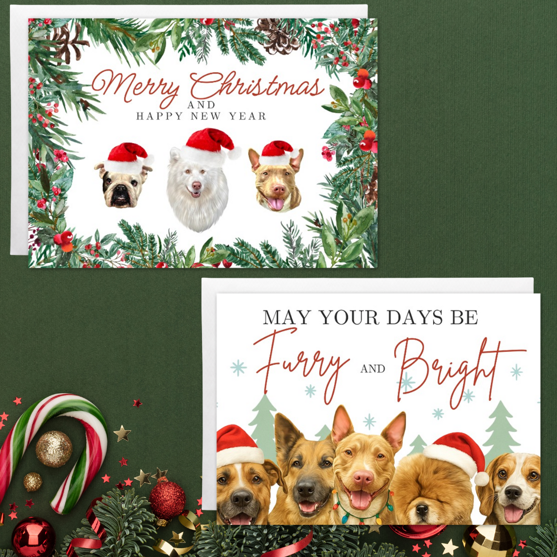 New! Pack of 10 Holiday Cards