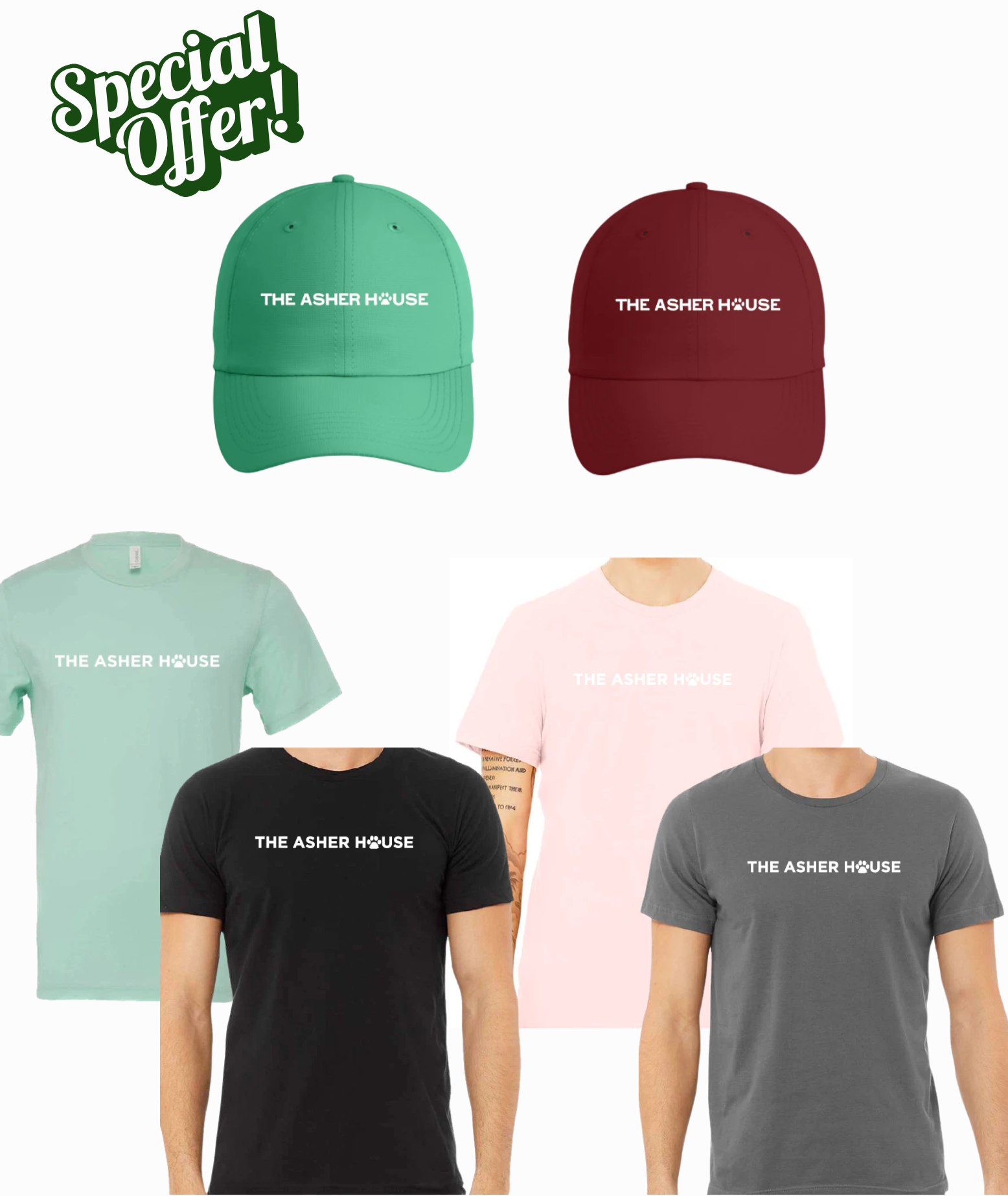 Performance Hat & Unisex Classic Logo Tee Bundle