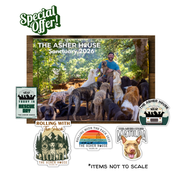 2026 Calendar & Sticker Pack Bundle