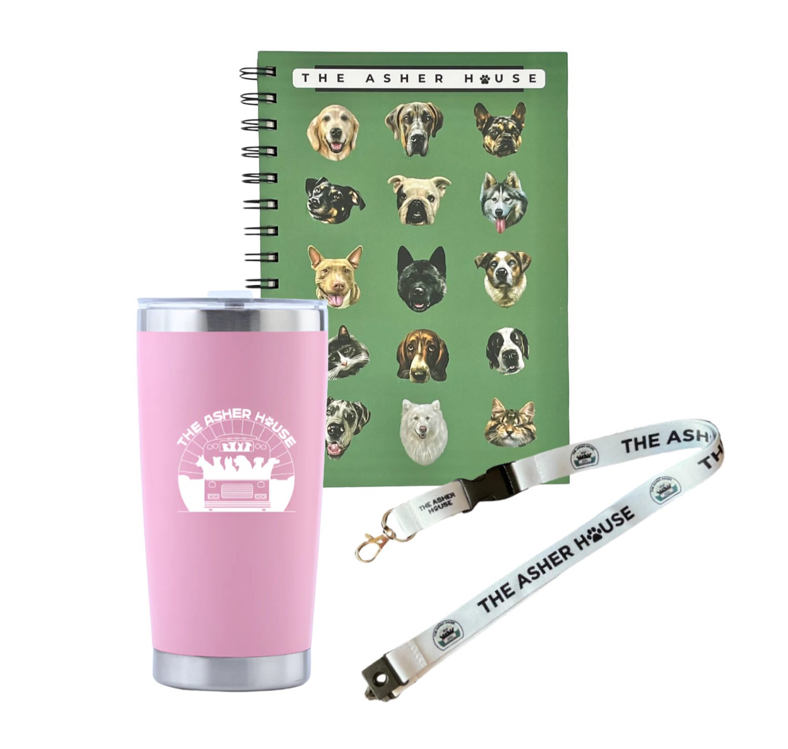 Back to School Bundle: Tumbler, Lanyard, and Notebook