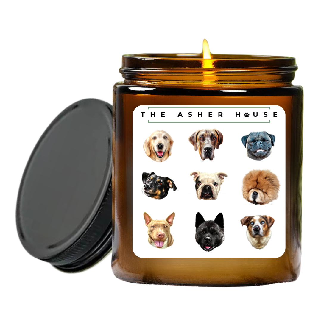 New! Scented Jar Candles