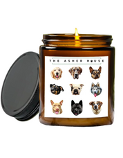 Scented Jar Candle- 4 Designs