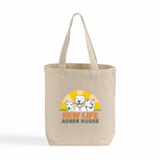 New! 12" Small Canvas Tote