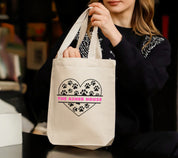 New! 12" Small Canvas Tote
