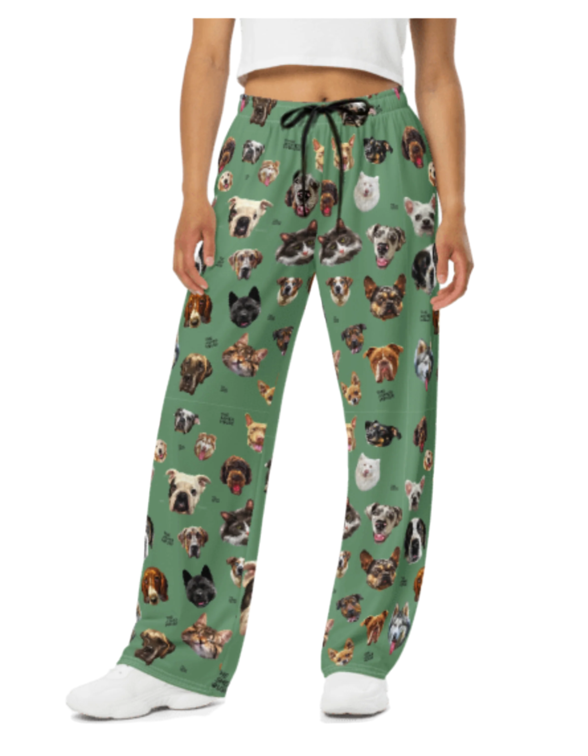 Portraits Flannel Lounge Pants - Main Image