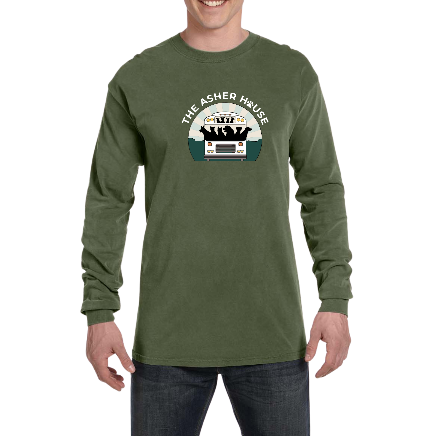 Bus Logo Premium Long-Sleeve T-Shirt