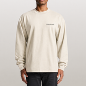 New! Premium Logo Heavyweight Long Sleeve Shirt- Up To 3XL
