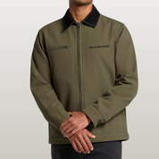 New! Premium Logo Cord Collar Jacket- Up To 3XL