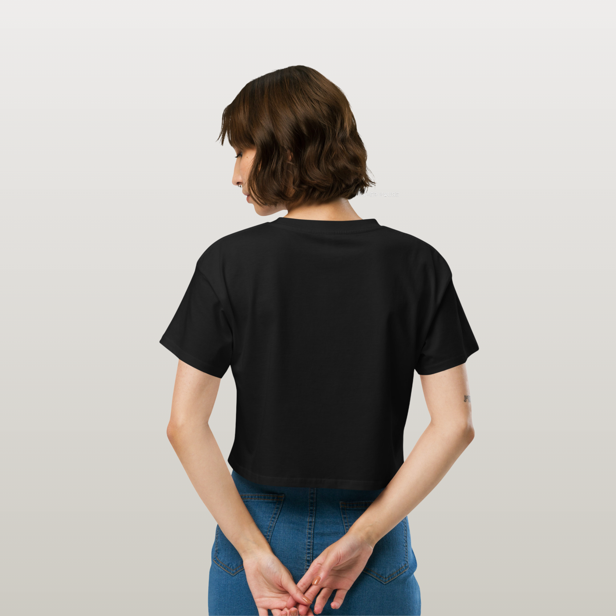 New! Women’s Premium Logo Crop Top- Up To XL