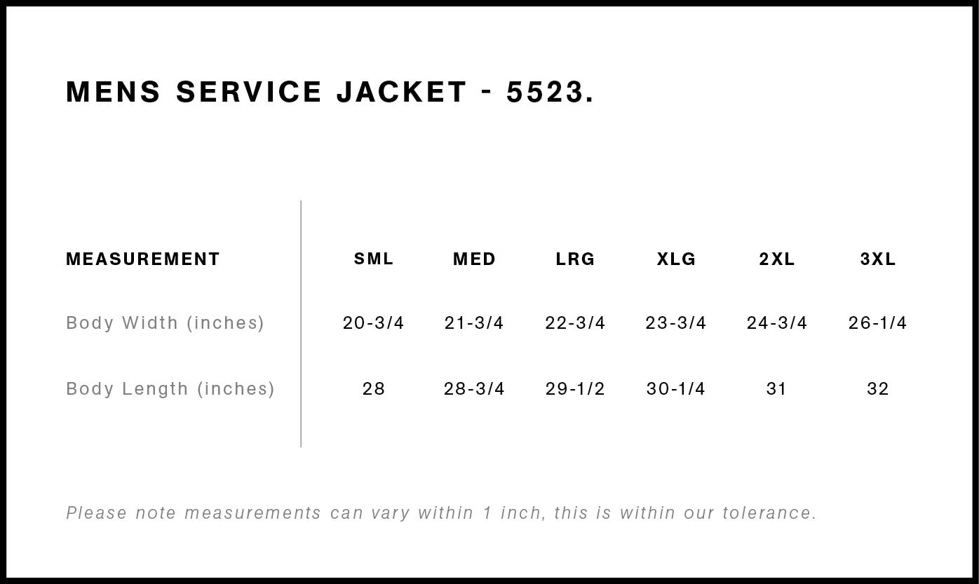 New! Premium Logo Rugged Service Jacket- Up To 3XL