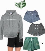 Classic Logo Hoodie & Shorts Bundle