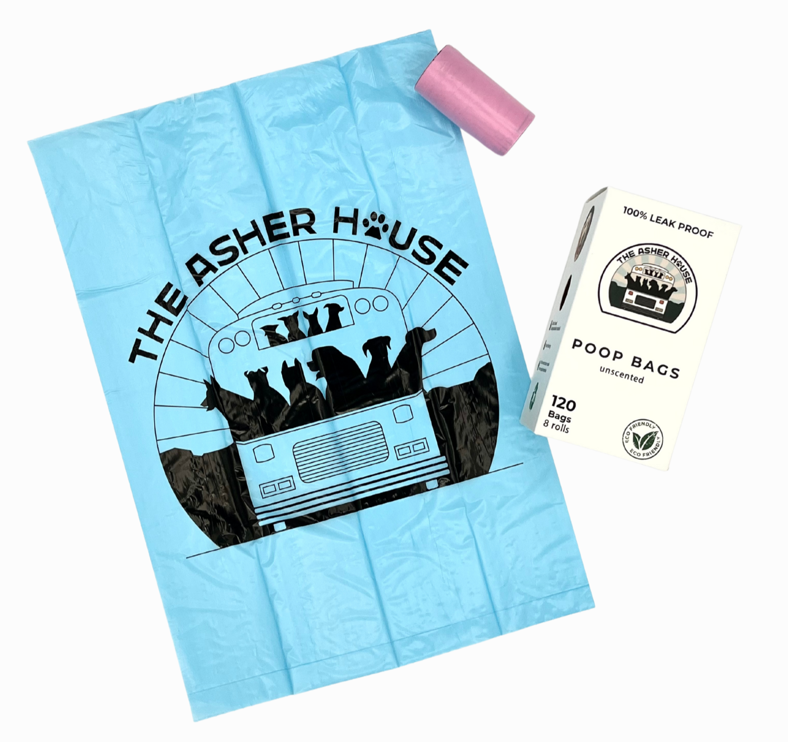 The Asher House Poop Bag Box