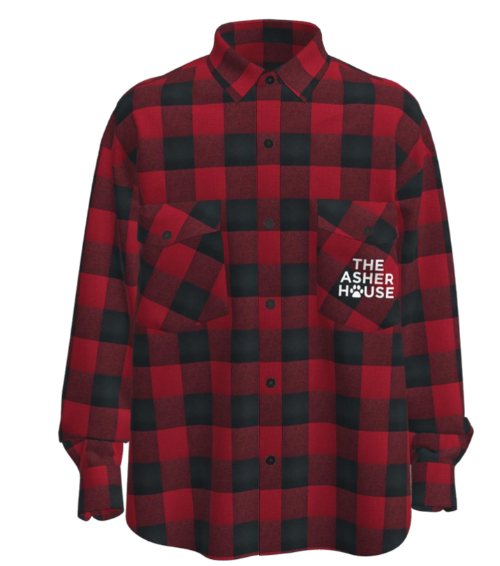 The Asher House Unisex Flannel - 4 Colors