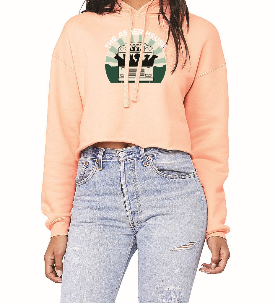 Women's Crop Top Hoodie