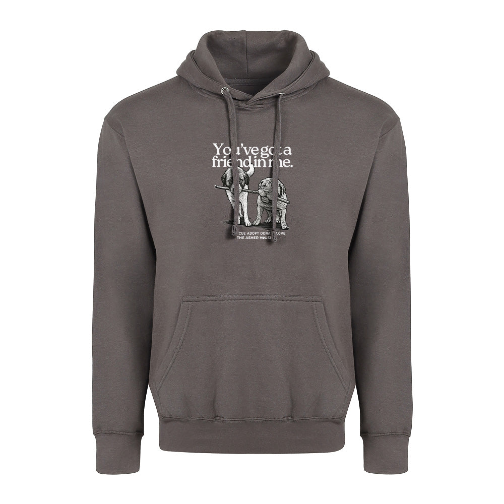 New! PawsitiviTEES You've Got A Friend Hoodie- Up to 5XL