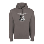 New! PawsitiviTEES Hoodie Forever Young At Heart - Up to 5XL