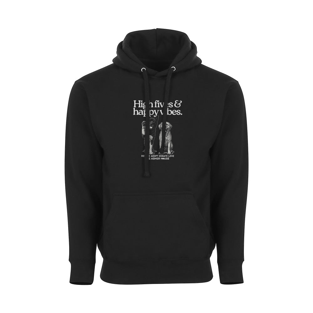 New! PawsitiviTEES High Fives Hoodie- Up to 5XL