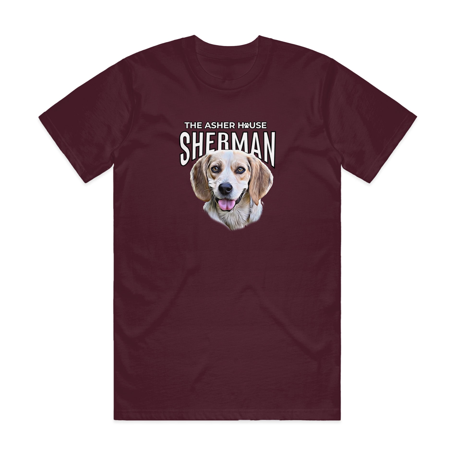 New! Pack Portraits T-Shirt: Sherman