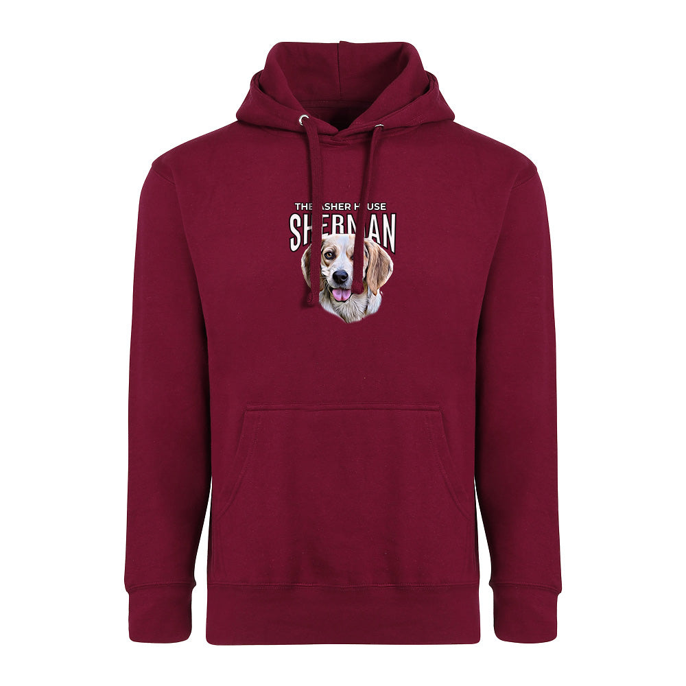 New! Pack Portraits Sherman Hoodie- Up to 5XL