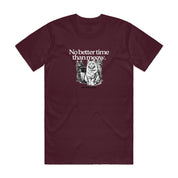 New! PawsitiviTEES T-Shirt: No Better Time Than Meow- Up to 3XL