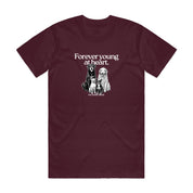 New! PawsitiviTEES T-Shirt: Forever Young at Heart- Up to 3XL