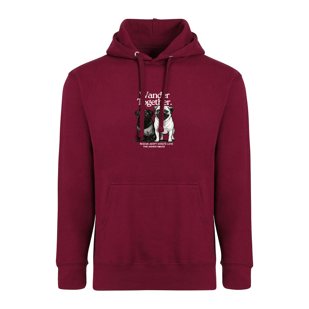 PawsitiviTEES Wander Together Hoodie- Up to 5XL