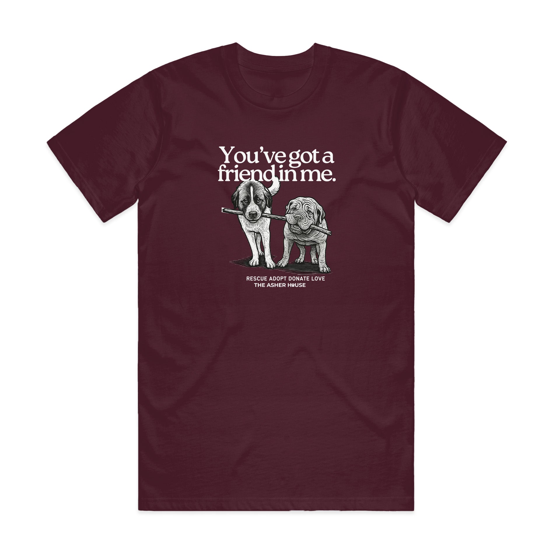 New! PawsitiviTEES T-Shirt: You've got a friend in me
