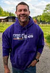 'Rescue Vibes' Graphic Hoodie- Up to 5XL