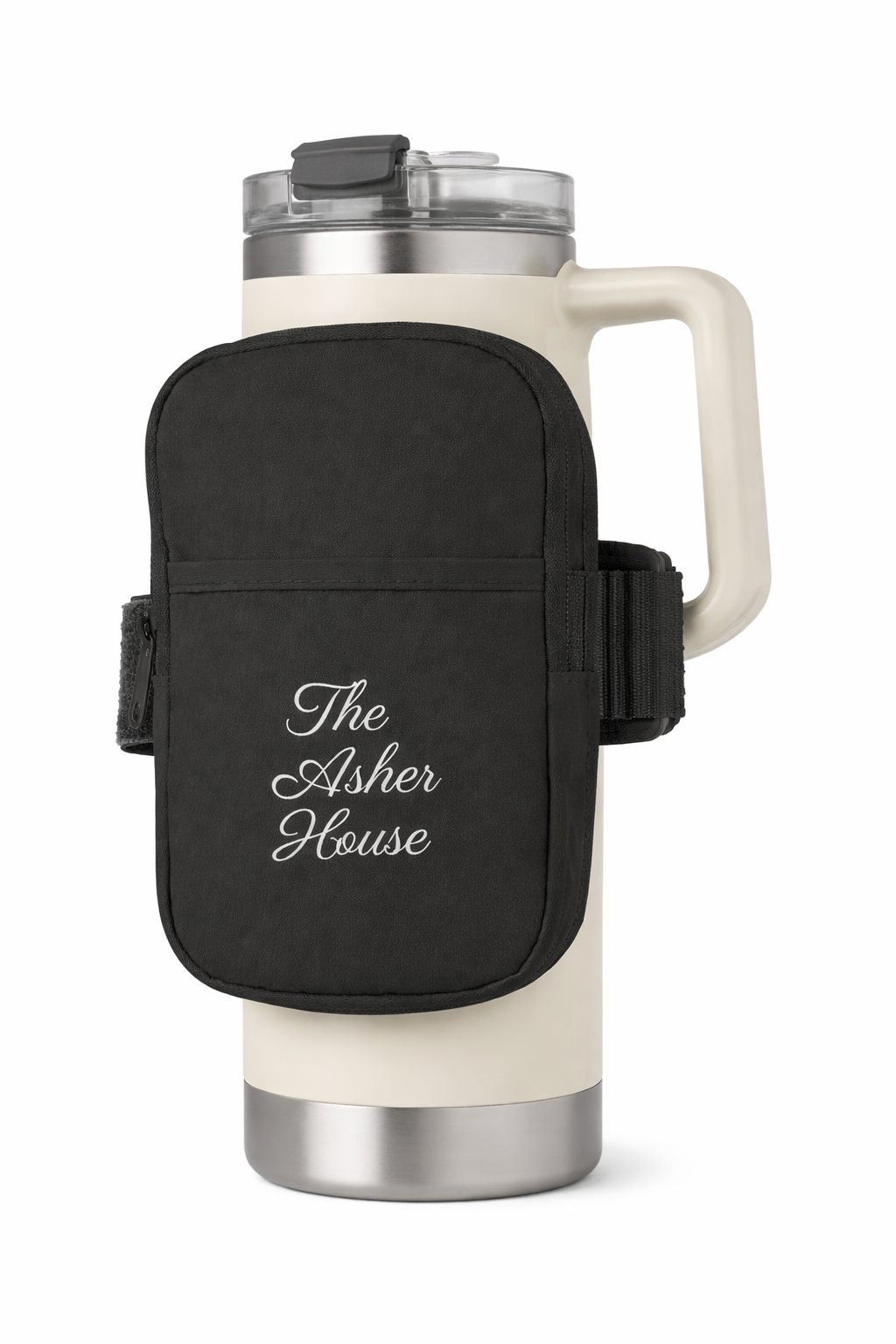 New! Cursive Take Along Bottle Travel Pouch