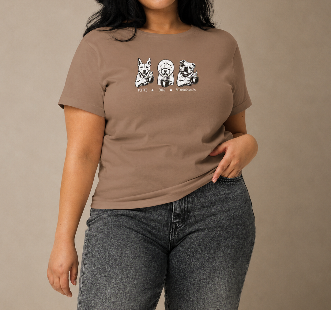 New! The Pack Roastery Women’s High-Waisted T-shirt- Up To XL