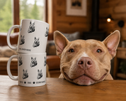 New! The Pack Roastery Matilda White Glossy Mug 11oz-20oz