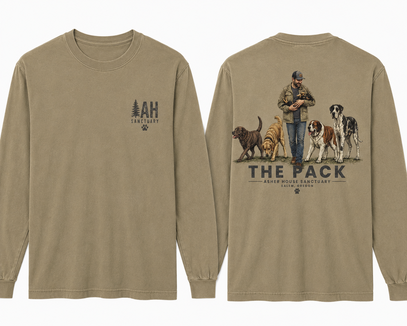 2026 Retreat Long Sleeve Tee- The Pack