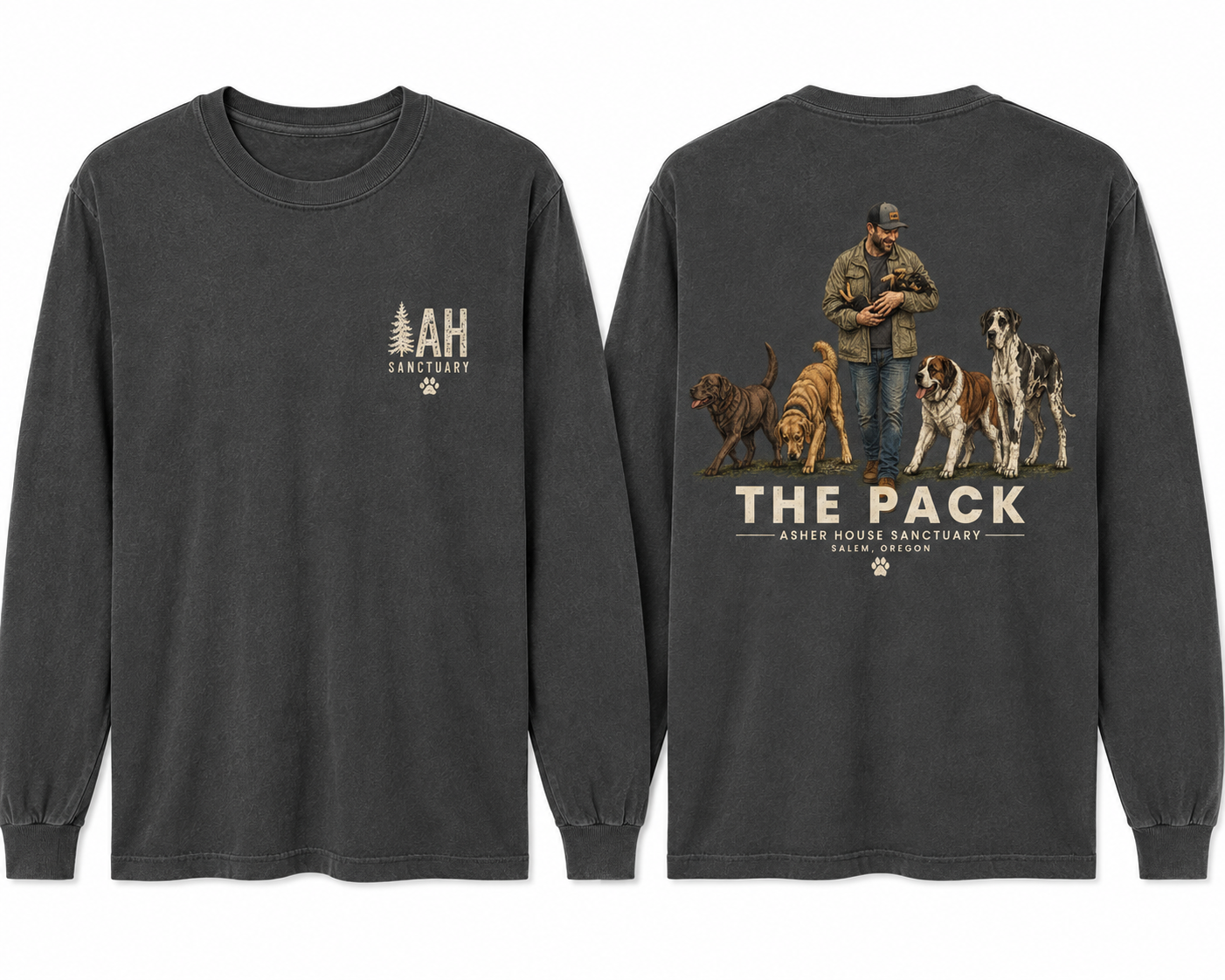 2026 Retreat Long Sleeve Tee- The Pack