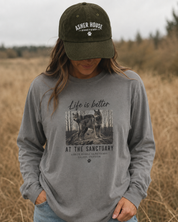 2026 Retreat Long Sleeve Tee- Wolf Hybrids