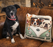 New! Bus Logo Custom-shaped Pillow