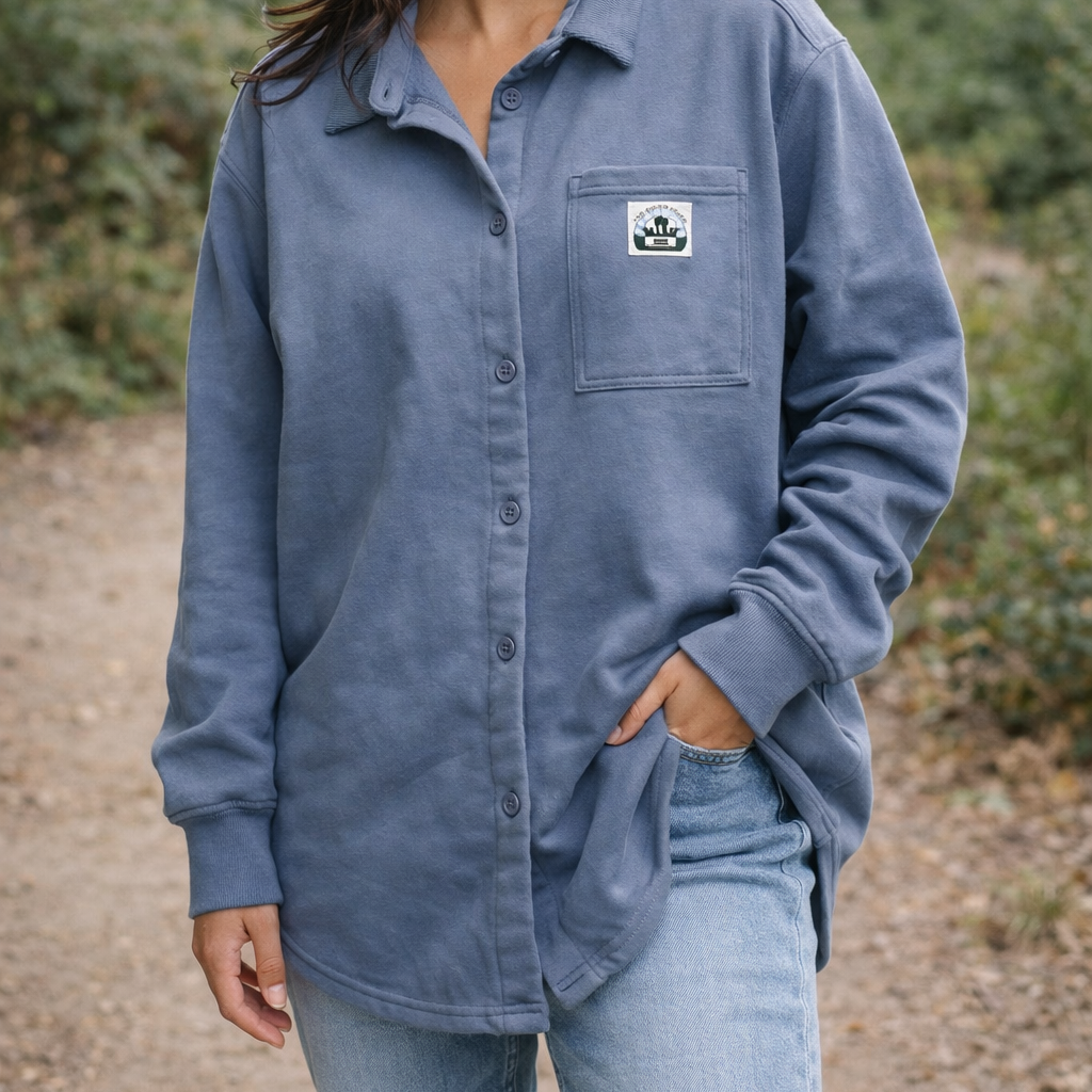 Women's Comfort Button Up Shacket
