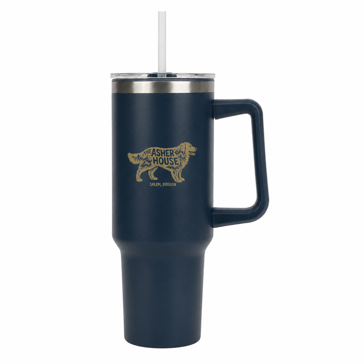 New! Dog Badge Logo 40oz Tumbler